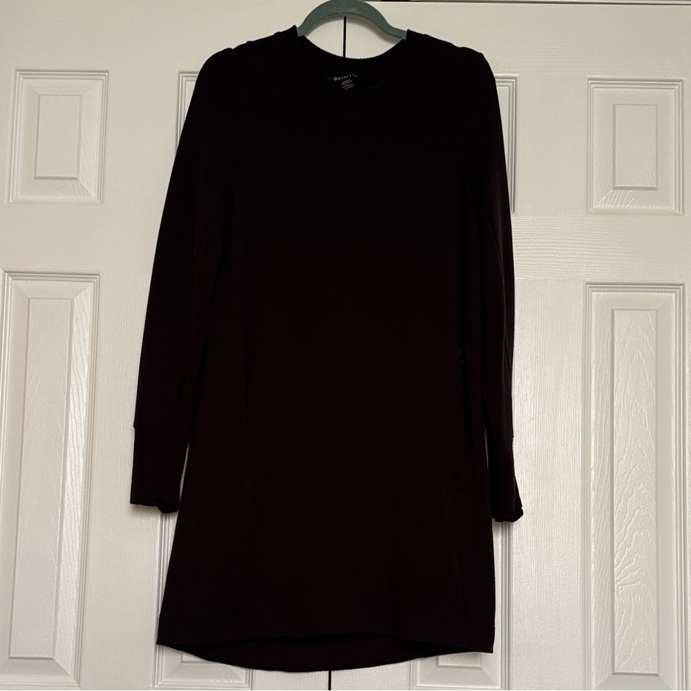 Athleta Coaster Luxe Sweatshirt Dress - Picture 1 of 7